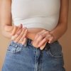SLIDING SKIN REALISTIC DILDO VANILLA XL