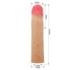 PRETTY LOVE - Kylian Flesh, Extend your penis lenghth 3'' (76mm)