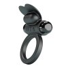 PRETTY LOVE - VIBRANT PENIS RING DEBONAIRE Black, 10 vibration functions