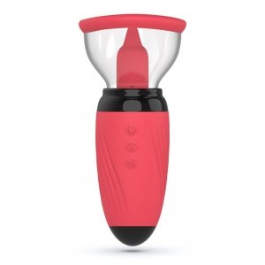 CRUSHIOUS SCARLET VULVA PUMP RECHARGEABLE STIMULATOR