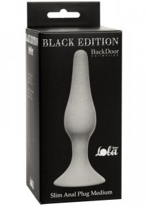 Plug-Slim Anal Plug Medium Grey