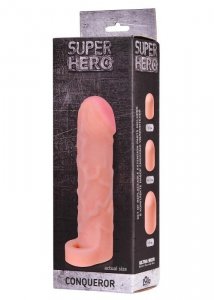 Stymulator-Penis sleeve19,5cm SUPER HERO Conqueror