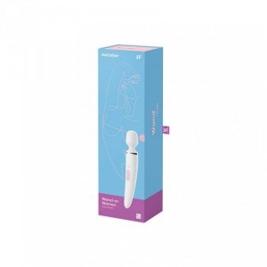 Wibrator - Satisfyer Wand-er Woman (White/Chrome)