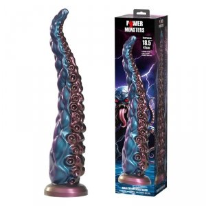 Power Monsters Maelstrom Beastlord – 47 cm Rippled Monster Silicone Dildo