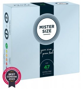 Prezerwatywy 47mm 36 szt. Mister Size