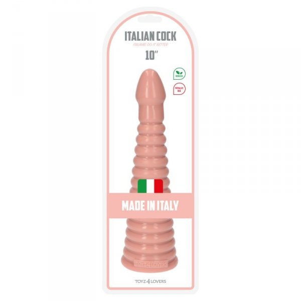 Plug-Italian Cock 10&quot;&quot;Flesh