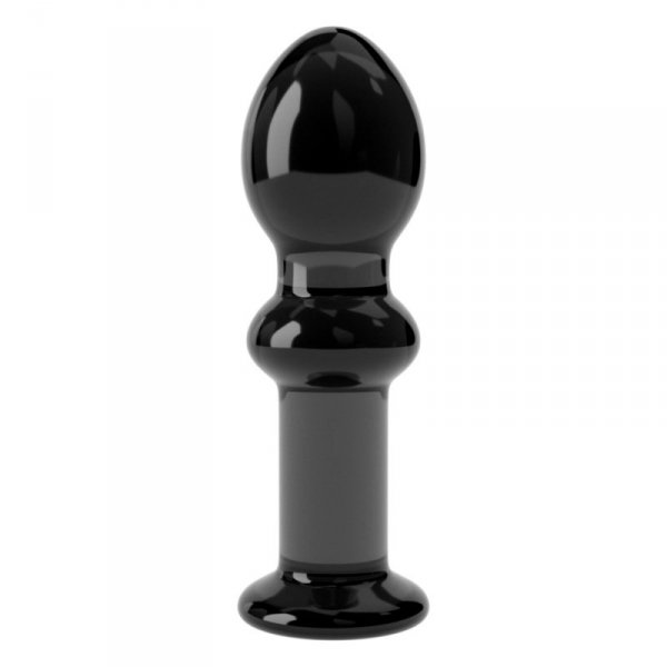 4.5&quot;&quot; Glass Romance Black