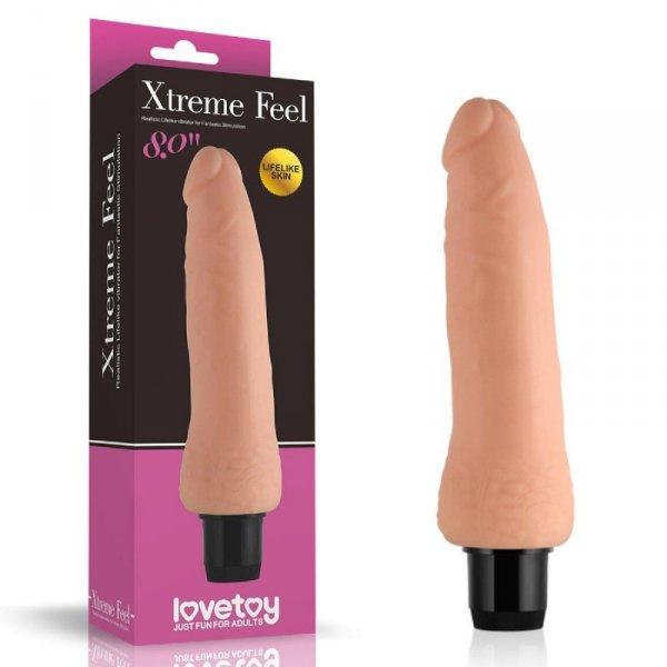 8&#039;&#039; Xtreme Feel Cyberskin Vibrator