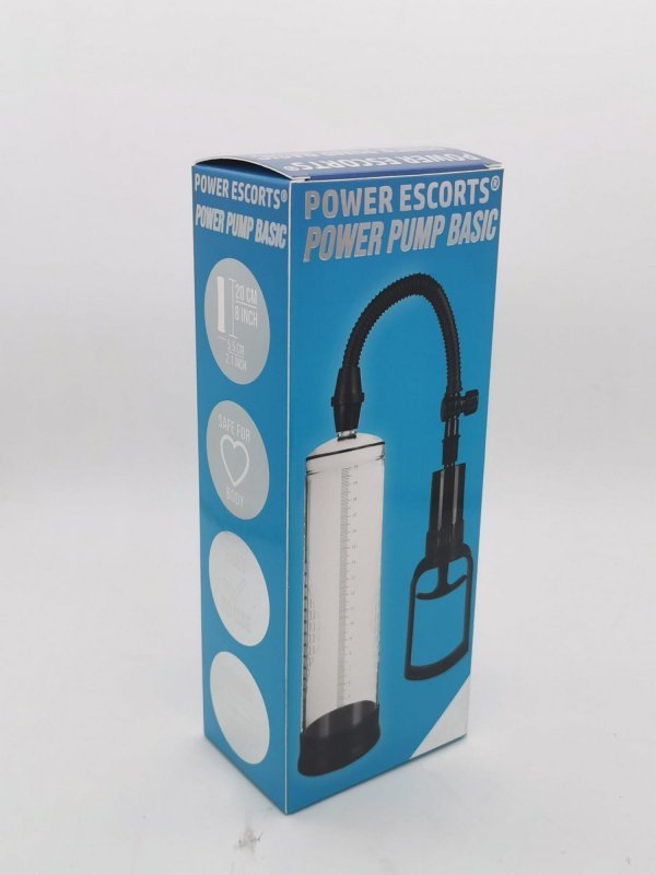 Power Escorts –Power Pump Basic – Penis Pump – Transparant