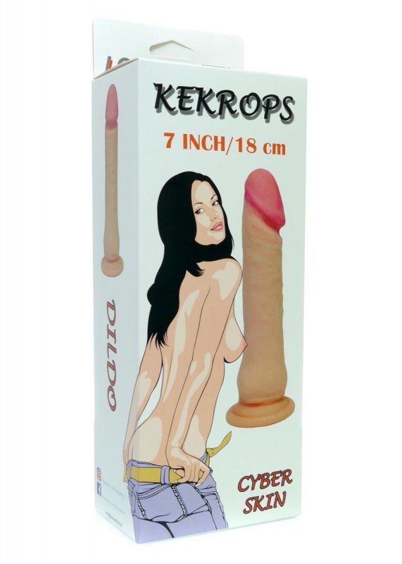 Dildo-KEKROPS-LOVECLONEX 7&quot;&quot;-flexible