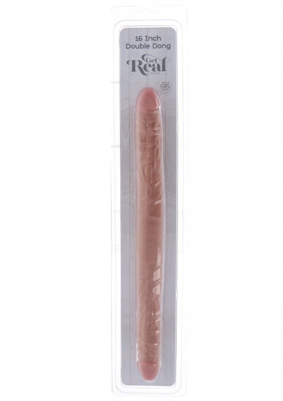Double Dong 16 inch Light skin tone