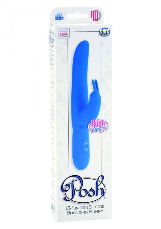 Wibrator-POSH BOUNDING BUNNY BLUE