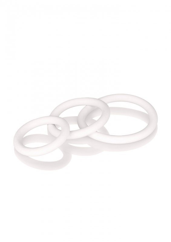 Rubber Ring - 3 Piece Set White