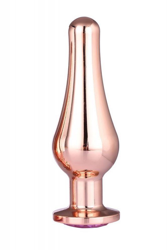 GLEAMING LOVE ROSE GOLD PLEASURE PLUG L