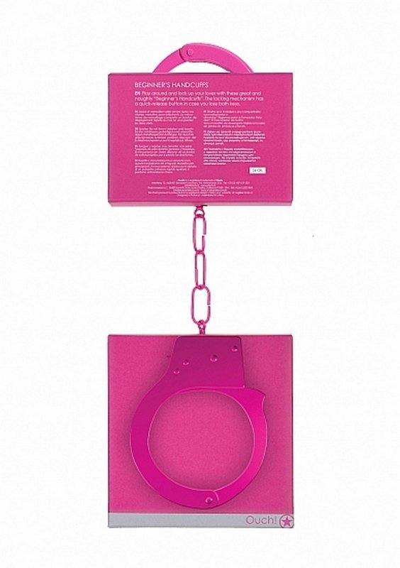 Beginner&quot;&quot;s Handcuffs - Pink