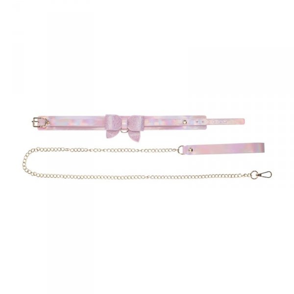 Paris Collection - Collar with Leash - Pink
