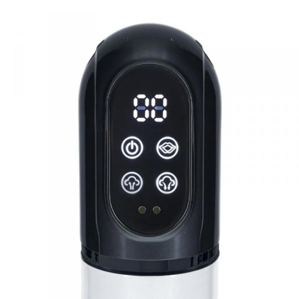 Engage - Automatic Waterproof Penis Pump and Masturbator - Gun Metal