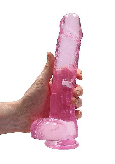 9&quot;&quot; / 23 cm Realistic Dildo With Balls - Pink