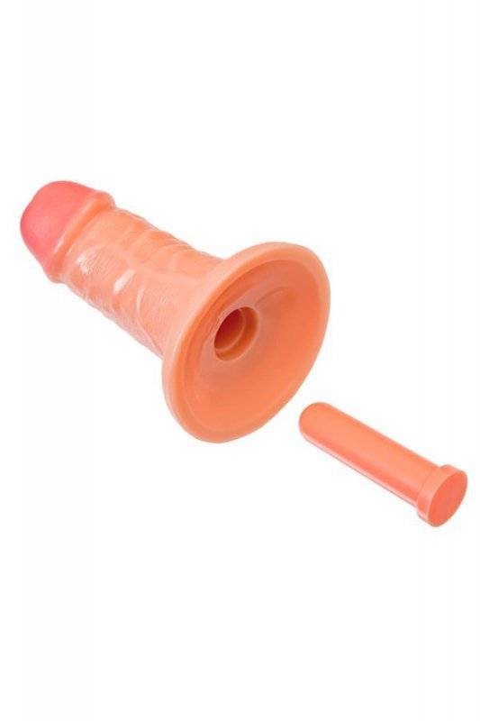 Realistic dildo Caliber 14/5 , PVC, flesh,  length 14cm, diameter 5cm