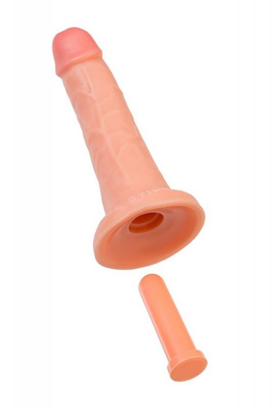 Realistic dildo Caliber 20/4 , PVC, flesh,  length 20cm, diameter 4cm