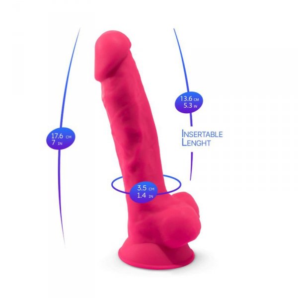 Dildo-SD.Model 1 (7&quot;&quot;) PINK BOX