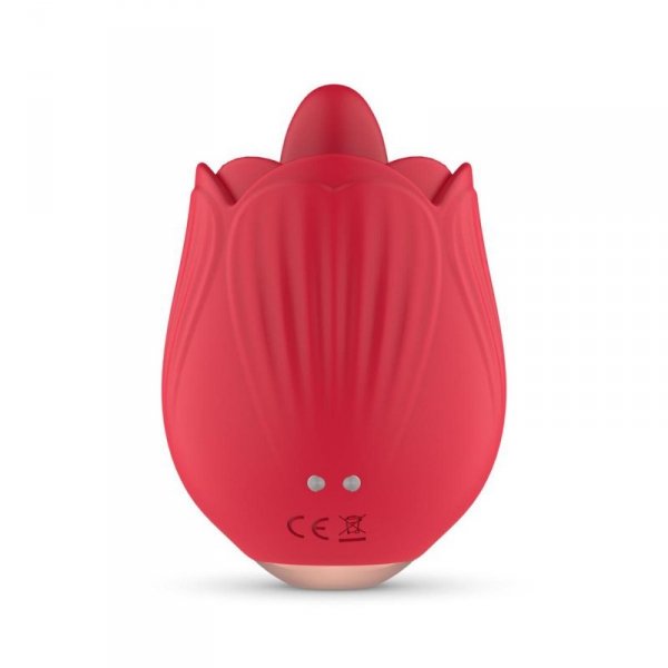 Teazers Rose Vibrator - Licking and Vibrating