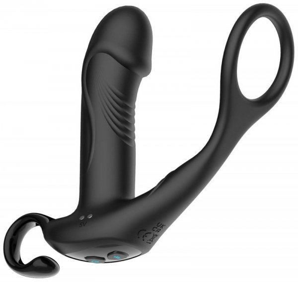 Thrusting anal vibrator