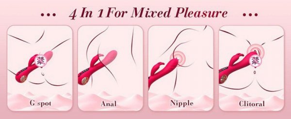 Rabbit G-Spot & Clitoral Dual Stimulation Vibrator