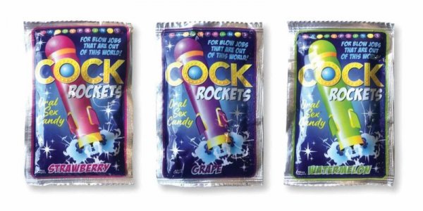 Cock Rockets – Oral Sex Lollipop, Grape Flavor