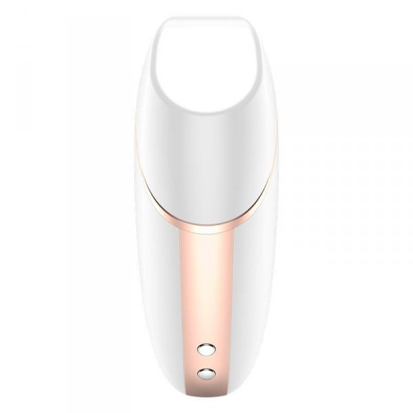 Wibrator - Love Triangle Air Pulse Stimulator + Vibration White