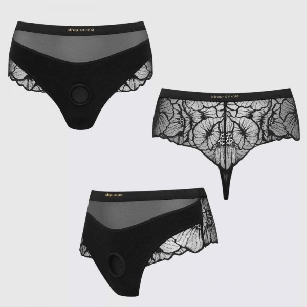 HARNESS LINGERIE SUBLIME - S - BLACK