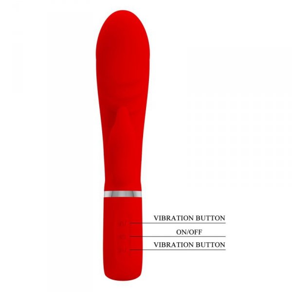PRETTY LOVE - PRESCOTT Red 7 function vibrations