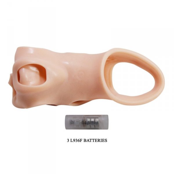 Pretty Love 8.7" Vibrating Penis Sleeve