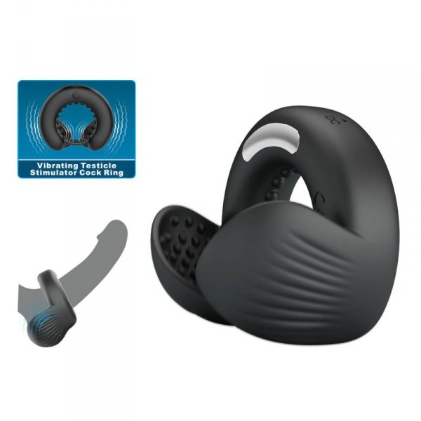 Pretty Love Quentin Vibrating Silicone Cock Ring