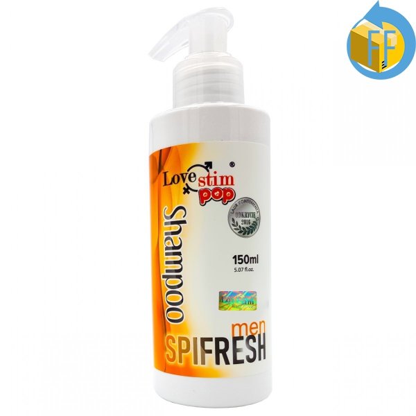 SPIFRESH MEN szampon intymny stymulujący erekcję i powiększenie 150ml
