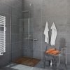Ścianka prysznicowa narożna Easy In 140 szkło transparentne