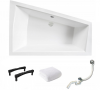 BESCO Wanna 170x125 Intima Duo Slim Prawa + Syfon