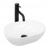 Umywalka ceramiczna nablatowa REA AMELIA MINI biała