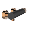 Bateria natryskowa Invena Moonlight czarny rose gold