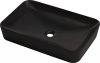 Umywalka stawiana na blacie Tess 60x40 nero - czarna CDS_NU6S