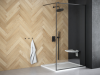 Toca black kabina walk-in 120x190