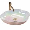 Umywalka nablatowa ceramiczna Pearl Akoya  