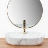  Umywalka ceramiczna nablatowa Aura 61 Marmo Shiny 