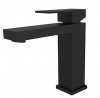 Bateria umywalkowa niska Modern/Varium Czarny mat