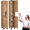 Słupek łazienkowy stojący Astor LUPO WOTAN 30 cm drzwiczki wnęka półki