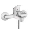 Bateria wannowa z zestawem natryskowym Invena PEREA chrom