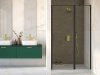 Exo-C drzwi prysznicowe walk-in 100x190 czarny matt
