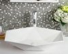 Umywalka ceramiczna nablatowa REA VEGAS biała