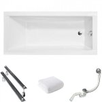BESCO Wanna 130x70 Modern + Syfon