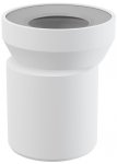 ALCADRAIN Przyłącze do miski WC – króciec mimośrodowy 158 mm  z uszczelką